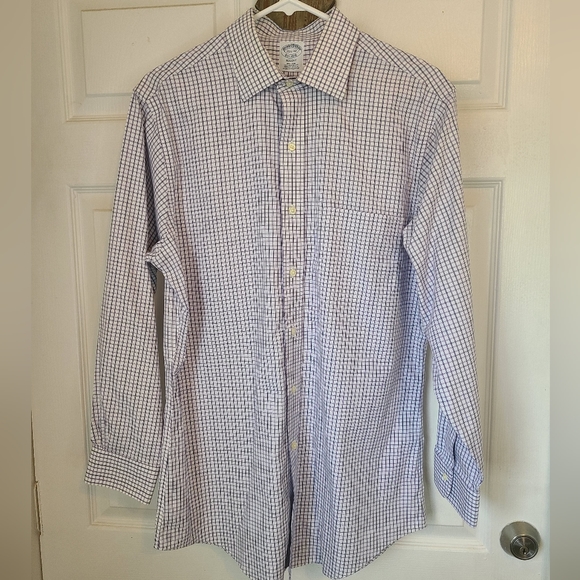 Brooks Brothers Men's Regent Long Sleeve Dress Shirt, Size: Small Color: - Picture 3 of 8